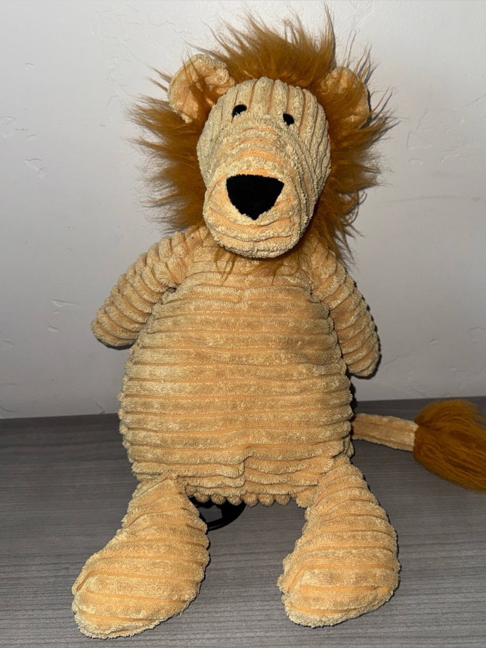 JELLYCAT London Tan Stuffed Animal Cordy Roy LION Corduroy Plush 15" Toy